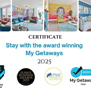 Golden Sunset House With Free Parking By My Getaways Brighton